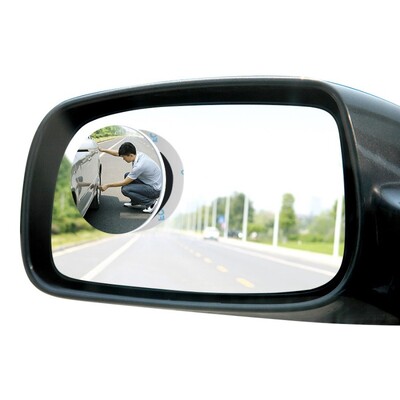 Stakleno ogledalo za vožnju unazad automobila Veliko vidno polje Pomoćno retrovizor Plavo ogledalo DM-069