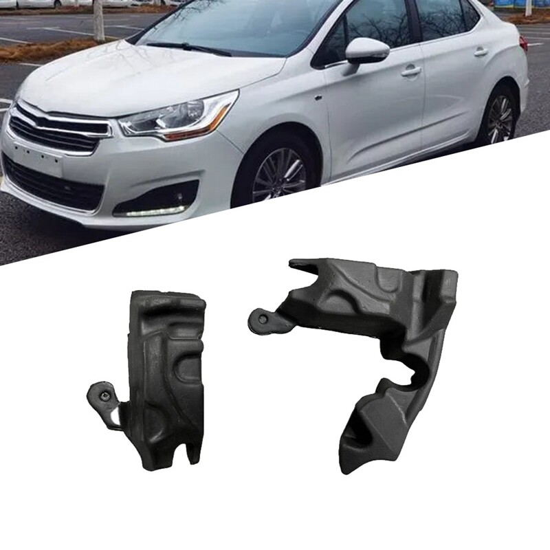 1 pereche garnitură de garnitură din spumă capota față pentru Citroen C4L 2012-2016 9676576080 9676575980 capac camera motorului tampon burete din bumbac