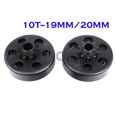 19mm 20mm 10T išcentrinė automatinė sankaba 3/4" 10 dantų 420 grandinė, skirta GO Kart Fun ATV Karting Minibike variklio dalys