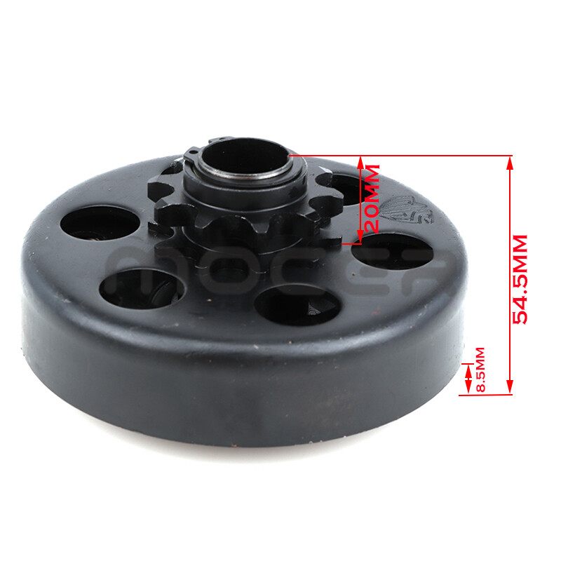 19 mm 20 mm 10T centrifugalna automatska spojka 3/4" 10 zuba 420 lanac za GO Kart Zabavni ATV Karting Minibike dijelovi motora