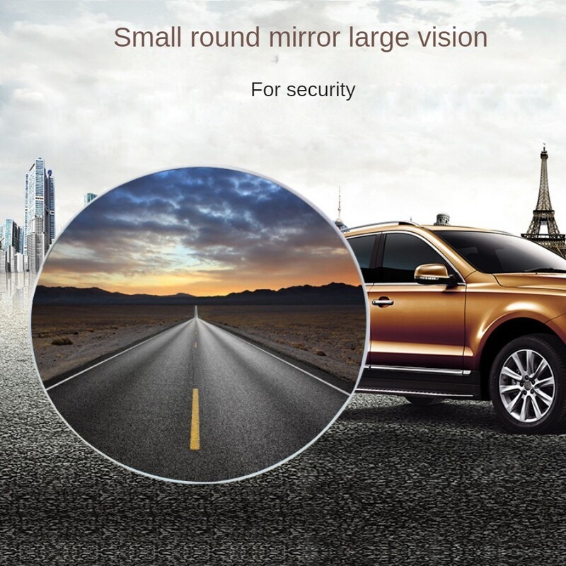 Retrovizor za mrtvi kut u automobilu, širokokutno malo kružno ogledalo podesivo od 360 stupnjeva, konveksno ogledalo za pomoć pri vožnji unatrag