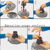 Livrare gratuită Universal Cars Ambreiaj Aliniere Instrument de centrare Auto Hole Corect Mașină Corect Înlăturare Reparație 
