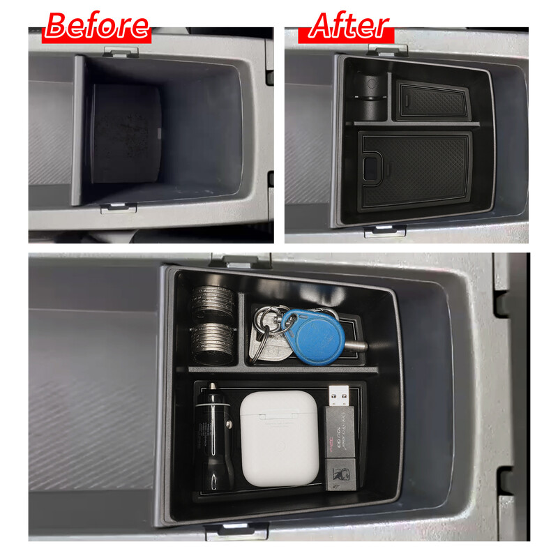 Pentru Kia Niro SG2 2022 2023 Cutie de depozitare cotieră centrală pentru mașină Accesorii pentru organizator tavă pentru consola centrală