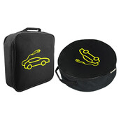 Vehicule electrice Geanta pentru cabluri cu jumper pentru baterie, ignifuga, EV, mașină, reîncărcabilă, organizator de depozitare a armelor pentru cabluri de încărcare, cabluri, furtunuri