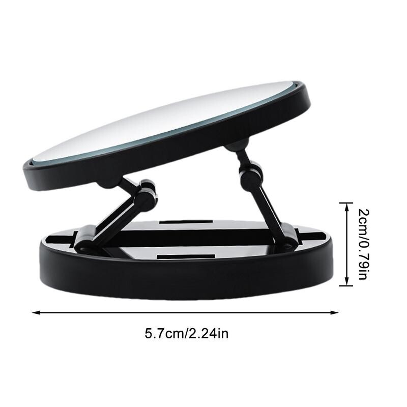 Oglindă pentru punct mort lateral, retrovizoare, reglabilă la 360 de grade Oglinzi auxiliare pentru punct mort, cu unghi larg, oglindă retrovizoare pentru mașină