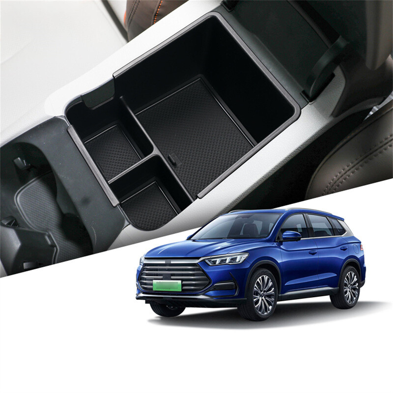 Pentru 21-25 BYD Song Pro DM-i Consola centrală auto Cotieră Cutie de depozitare Auto Interior Organizator central Containere Tavă Accesorii