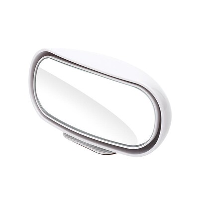 ZEXEF 1PC Oglindă auxiliară pentru parcare din sticlă HD, cu unghi larg de 360 de grade, oglindă pentru unghiul mort, rotație reglabilă