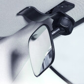 Automobil koji gleda unatrag Ogledalo za mrtvi kut Kristalno prozirno unutrašnje ogledalo automobila za putnike u automobilu unatrag, vizir za sunce