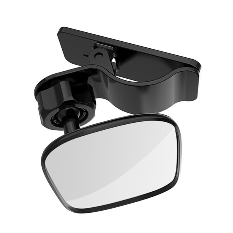 Automobil koji gleda unatrag Ogledalo za mrtvi kut Kristalno prozirno unutrašnje ogledalo automobila za putnike u automobilu unatrag, vizir za sunce