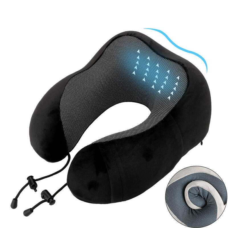 Automobilski jastuci Memorijska pjena Meka potpora za vrat Jastuk za putovanje u obliku slova U Jastučić za vrat Cervikalni interijer Dodaci za automobile