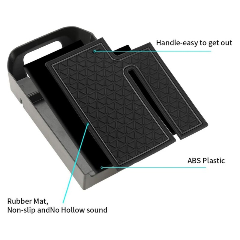 Za TOYOTA RAV-4 Organizator središnje konzole Za Toyotu RAV4 2019 2020 2021 2022 2023 2024 Naslon za ruke Sekundarna ladica za odlaganje