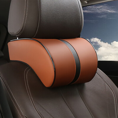 Automobilsko sjedalo, jastuk za glavu, jastuk za vrat, mekana PU koža, automatski naslon za glavu, jastuk za sjedalo od memorijske pjene, jastuk za naslon automobila, unutarnji dodaci