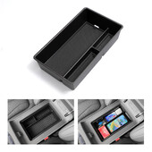 pentru Xpeng P7+ Consola centrală Cotieră Cutie de depozitare Tavă auto Organizatoare Accesorii Aranjare Negru