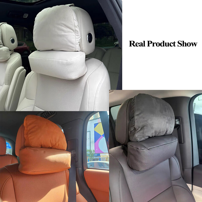 Pentru Leading Ideal LiXiang L7 L8 L9 One 2022-2025 Scaun auto din piele Tetiera pernă pentru gât Suport automat pentru gât odihnă Accesorii cadou