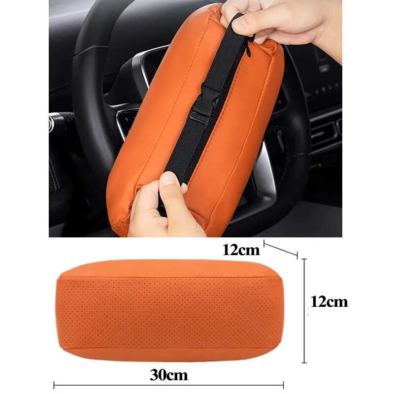 Pentru Leading Ideal LiXiang L7 L8 L9 One 2022-2025 Scaun auto din piele Tetiera pernă pentru gât Suport automat pentru gât odihnă Accesorii cadou