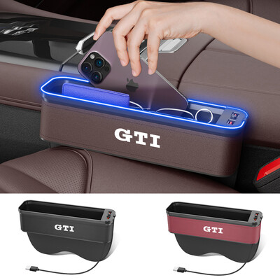 Volkswagen GTI Golf Passat Touareg Magotan Tiguan T-ROC CC autós USB-töltőhöz, többfunkciós réstároló dobozhoz, ülésrés tok