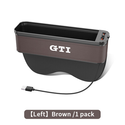 Za Volkswagen GTI Golf Passat Touareg Magotan Tiguan T-ROC CC Auto USB punjenje, višenamjenska kutija za pohranu, torbica za sjedalo