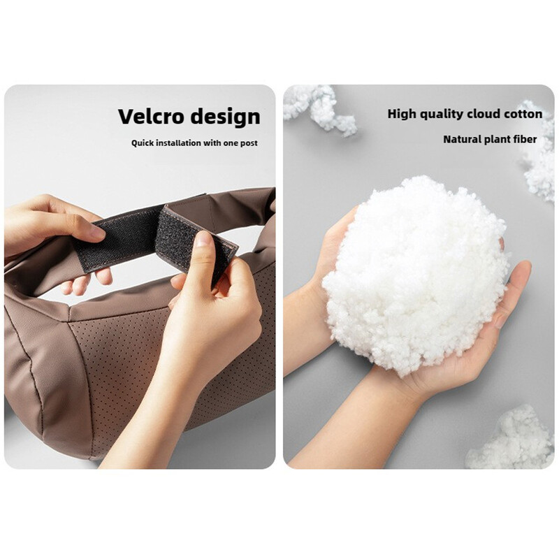 Нова облегалка за глава за кола Поддръжка на врата Мека удобна възглавница за врата на кола за Volvo XC60 XC90 S90 V90CC S60 V60CC V40 S80 XC40