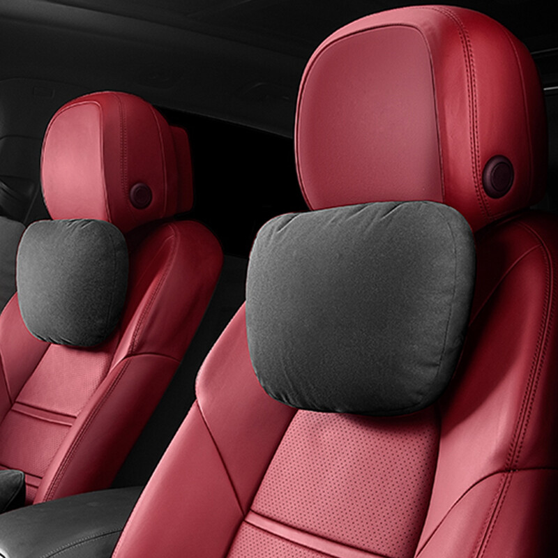 Pentru Porsche 911 Panamera Macan Cayenne scaun de mașină pentru tetiera pernă pentru gât pentru Cayman Boxster Taycan Accesorii moale și confortabile