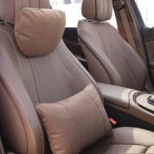 Automobilski jastuk za vrat S-razine Mekana udobnost Auto sjedalo Jastuk za struk Podloga za naslon za glavu Slatka oprema za automobil kompatibilna za Tesla Audi Interijer