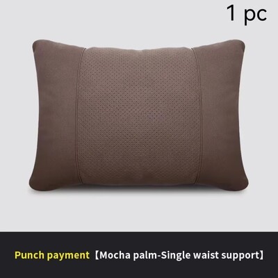 Automobilski jastuk za vrat S-razine Mekana udobnost Auto sjedalo Jastuk za struk Podloga za naslon za glavu Slatka oprema za automobil kompatibilna za Tesla Audi Interijer