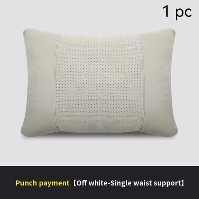 Automobilski jastuk za vrat S-razine Mekana udobnost Auto sjedalo Jastuk za struk Podloga za naslon za glavu Slatka oprema za automobil kompatibilna za Tesla Audi Interijer