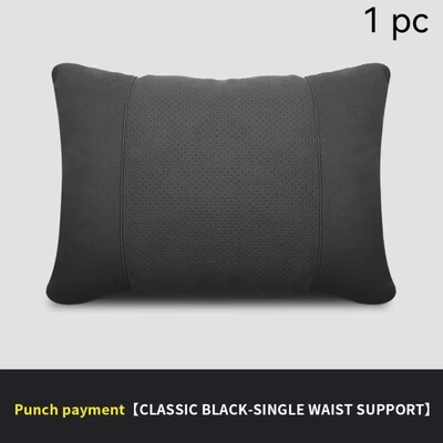 Automobilski jastuk za vrat S-razine Mekana udobnost Auto sjedalo Jastuk za struk Podloga za naslon za glavu Slatka oprema za automobil kompatibilna za Tesla Audi Interijer