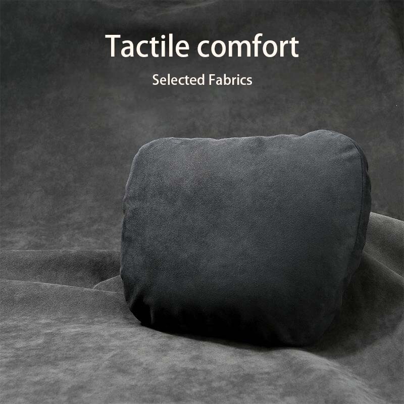 Tetiera high end din piele intoarsa, perna pentru gat, suport pentru talie auto, unealta lucrata manual