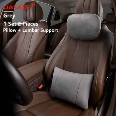 Scaun de susținere a gâtului pentru tetieră pentru mașină de calitate superioară / Design Maybach Clasa S, moale, universală, reglabilă, pernă pentru gât, pernă pentru talie