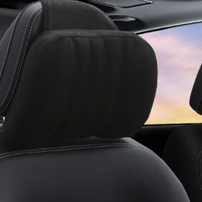 Univerzalni prozračni naslon za glavu autosjedalice Jastuk za vrat od antilop tkanine Jastuk za naslon za glavu za autosjedalicu Jastuk za autosjedalicu Memory Rest