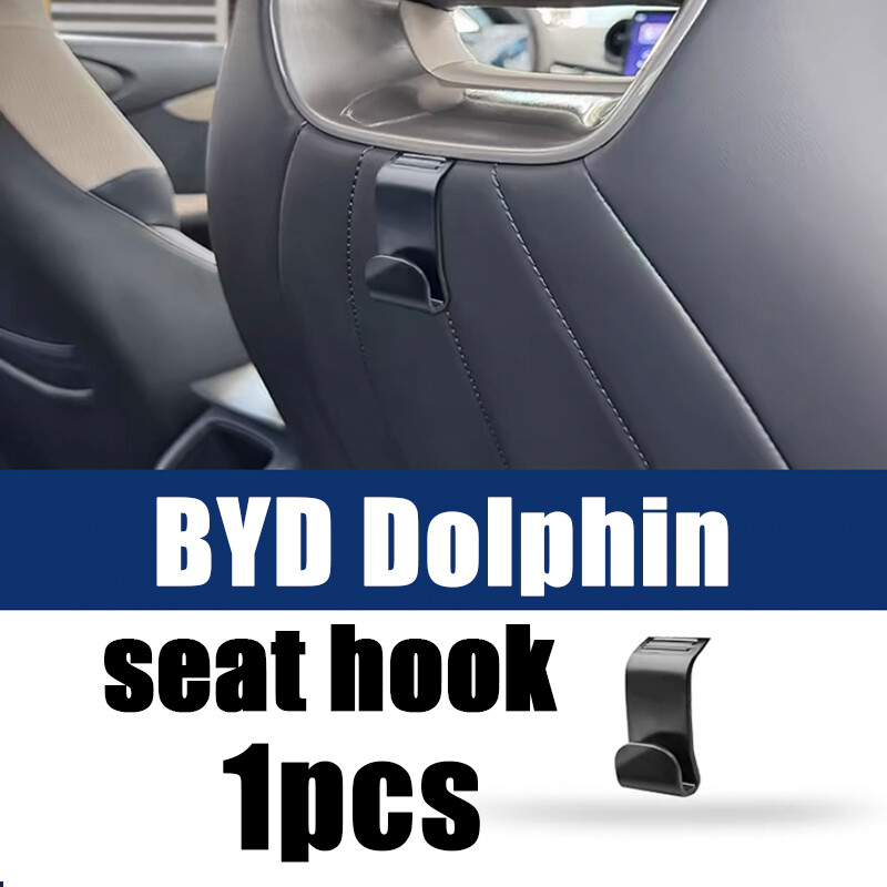 ZLWR este potrivit pentru BYD ATTO3/delfin/sigiliu cârlig pentru scaunul din spate cârlig multifuncțional pentru interiorul mașinii.