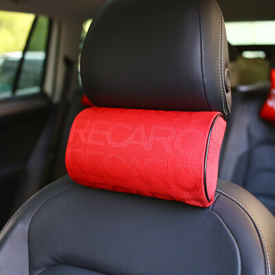 JDM Style BRIDE RECARO Pernă Suport pentru scaun Tetiera de curse Tesatura Confortabilă pentru gât Pernă Hellaflush 1BUC