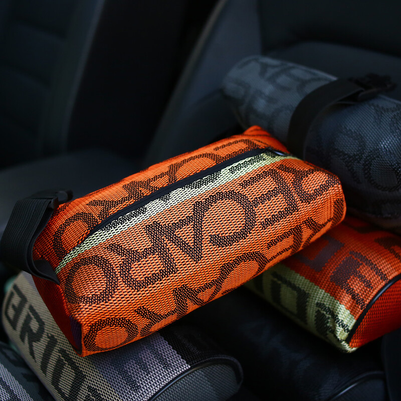 JDM Style BRIDE RECARO Pernă Suport pentru scaun Tetiera de curse Tesatura Confortabilă pentru gât Pernă Hellaflush 1BUC