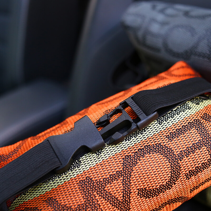 JDM Style BRIDE RECARO Pernă Suport pentru scaun Tetiera de curse Tesatura Confortabilă pentru gât Pernă Hellaflush 1BUC