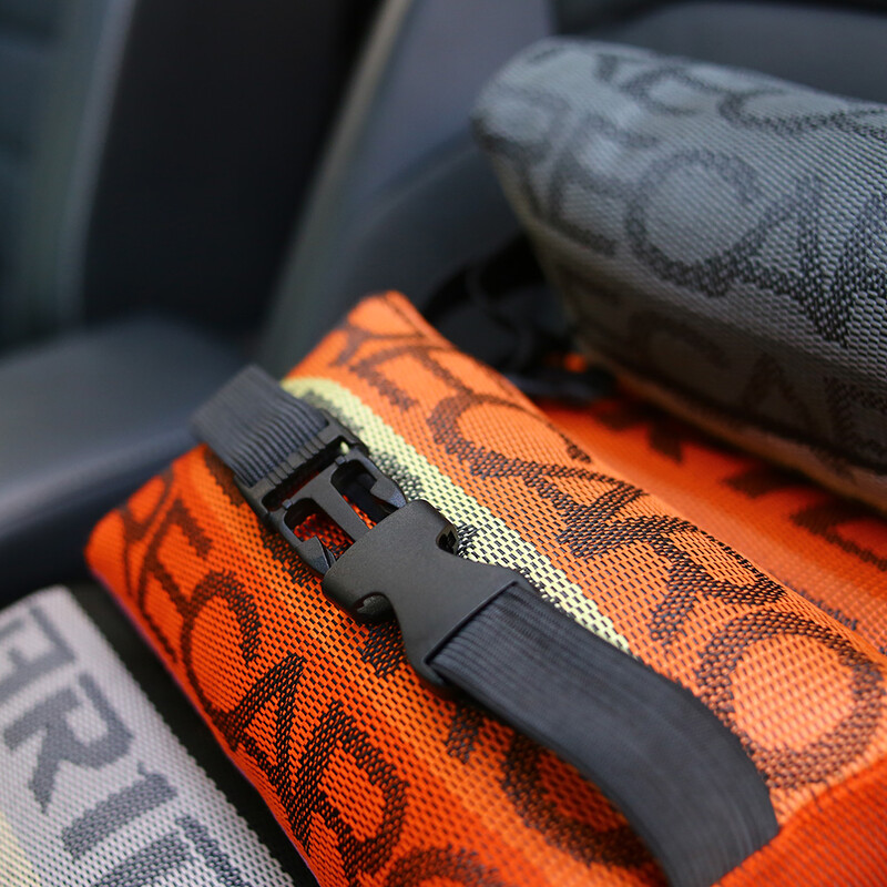 JDM Style BRIDE RECARO Pernă Suport pentru scaun Tetiera de curse Tesatura Confortabilă pentru gât Pernă Hellaflush 1BUC