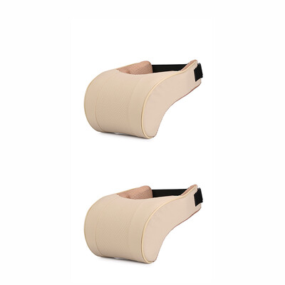 Automobilski jastuk za vrat od memorijske pjene PU kožni naslon za glavu automobila Jastuci za potporu vrata Jastuk za vrat vozila Dodaci za unutrašnjost automobila