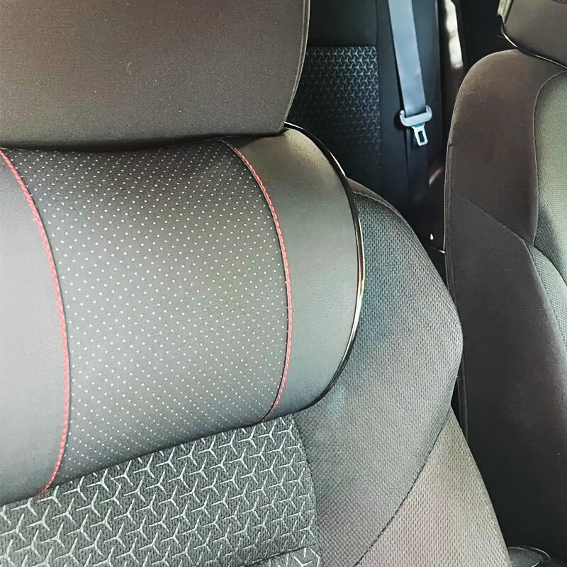 Automobilski jastuk za vrat od memorijske pjene PU kožni naslon za glavu automobila Jastuci za potporu vrata Jastuk za vrat vozila Dodaci za unutrašnjost automobila