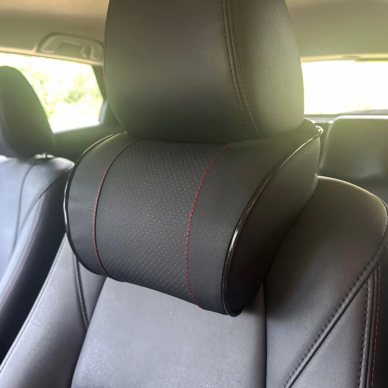 Automobilski jastuk za vrat od memorijske pjene PU kožni naslon za glavu automobila Jastuci za potporu vrata Jastuk za vrat vozila Dodaci za unutrašnjost automobila