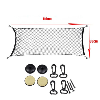 Pentru Toyota Corolla Cross Hybrid 2022 2024 Accesorii 2020 ~ 2025 Organizator plasă de portbagaj din spate din nailon, piese interioare