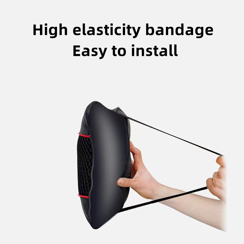 Scaun universal pentru mașină Tetiera dublă parte din piele Pu Pernă cu memorie pentru gât Suport pentru cap Perna de protecție Accesorii de călătorie auto