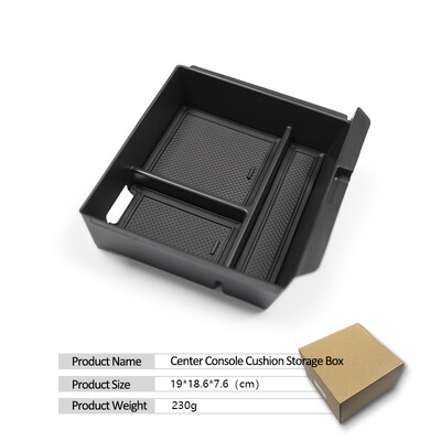 Za model 3 Highland 2024 Središnja konzola i kutija za odlaganje naslona za ruke Flocking ABS pladanj Središnji organizator 2024 Tesla Model3 Dodaci