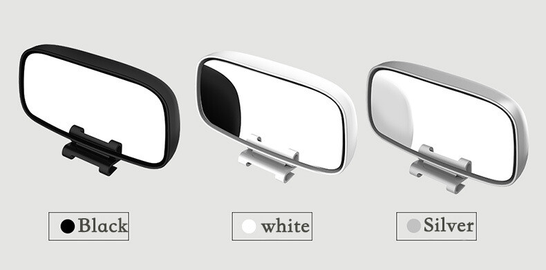 Automašīnas spogulis HD Stikla žalūzijas Regulējams Plašs Spogulis Spoguļa leņķis Leņķis Parking Atpakaļskata Spogulis