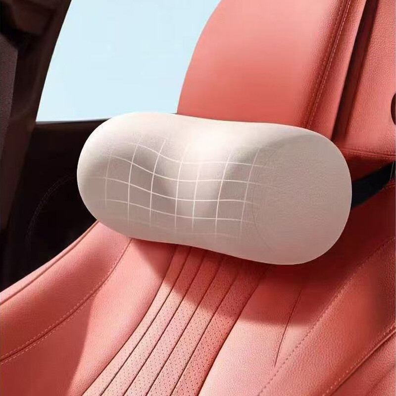 Pernă pentru gât de mașină de protecție lombară spate pernă de călătorie pentru gât Suport tetiera de mașină respirabilă ameliorează stresul pernă pentru scaunul de mașină