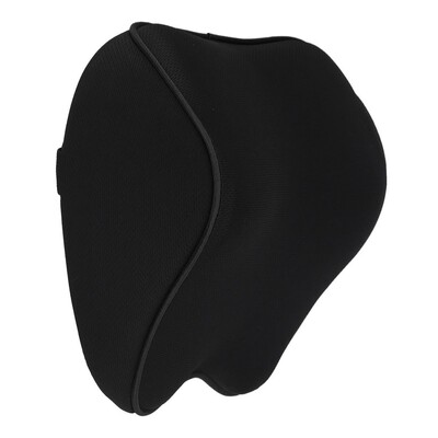 Crna podloga za naslon za glavu za autosjedalicu Jastuk od 3D memorijske pjene Za ublažavanje bolova u vratu za potporu za vrat Prozračna podloga od mrežaste tkanine