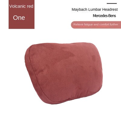 Tetiera pentru mașină Pernă pentru gât Suport pentru talie piele de căprioară Mercedes-Benz Clasa S Scaun pentru spate Perna pentru talie