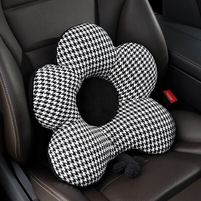 Moda Doamnelor Pernă pentru gât mașină Suport universal pentru talie Arc de picior de gală Tetiera pentru mașină Pernă lombară pentru gât Pernă creativă pentru scaunul de mașină