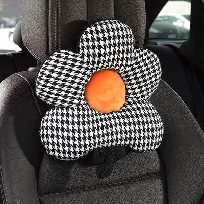 Moda Doamnelor Pernă pentru gât mașină Suport universal pentru talie Arc de picior de gală Tetiera pentru mașină Pernă lombară pentru gât Pernă creativă pentru scaunul de mașină