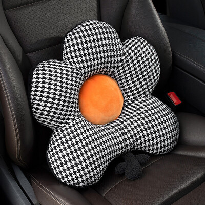 Moda Doamnelor Pernă pentru gât mașină Suport universal pentru talie Arc de picior de gală Tetiera pentru mașină Pernă lombară pentru gât Pernă creativă pentru scaunul de mașină