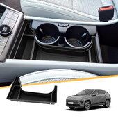 LFOTPP kutija za pohranu središnje kontrole automobila za Hyundai Kona SX2 EV Električni spremnik središnje kontrole Auto Kona EV 2024 dodatna oprema