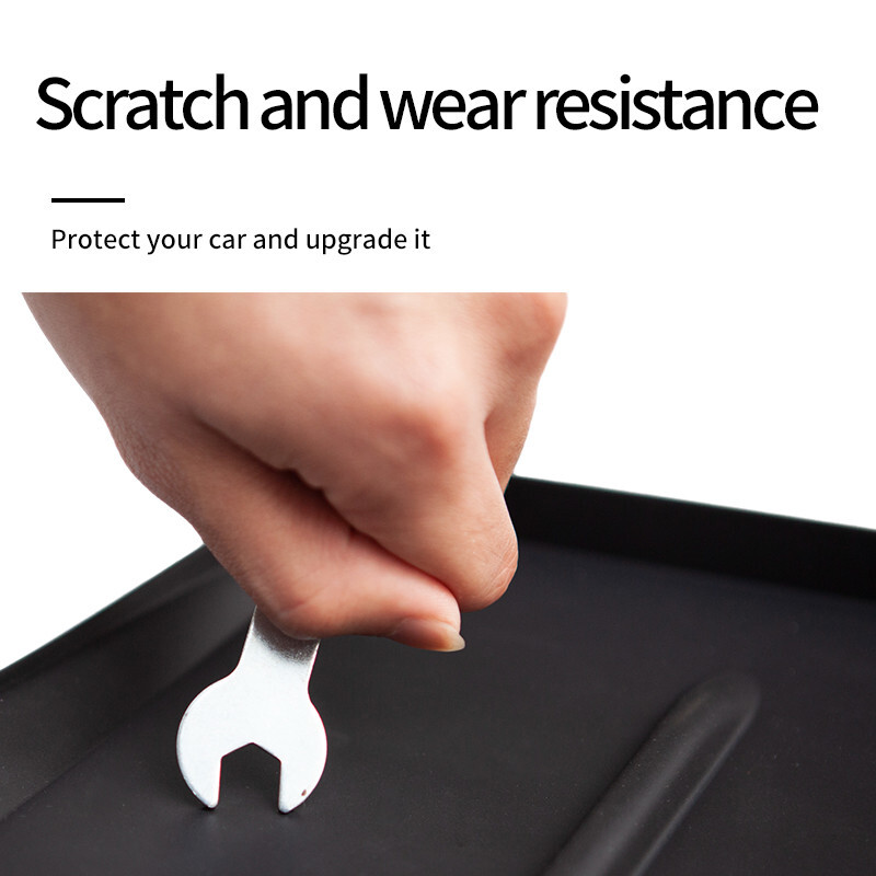 Za Tesla Model 3 Highland 2024 Silikonska podloga za bežični punjač Središnja zaštita za kontrolu Neklizajuća podloga Dodaci za unutrašnjost automobila